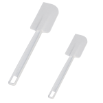 Crestware 2-Piece Spatula Set, White