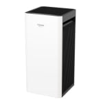 Fellowes AeraMax SV HEPA Air Purifier, 1,500 Sq. Ft. Coverage, 31-1/8inH x 14-1/2inW x 14-9/16inD, White/Black