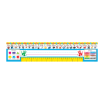 TREND Desk Toppers Reference Name Plates, Zaner-Bloser, 3 3/4in x 18in, Grades Pre-K-1, 36 Plates Per Pack, Set Of 3 Packs