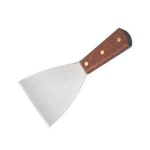 American Metalcraft Stainless-Steel Scraper, 4in, Brown