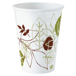 Dixie Paper Hot Cups, 12 Oz., Pathways, Carton Of 500