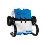 Rolodex Open Metal Single Rotary File, 2 1/4in x 4in, 500 Cards, Black