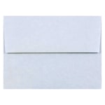 JAM Paper Booklet Invitation Envelopes, A2, Gummed Seal, 30% Recycled, Light Blue, Pack Of 25