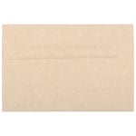 JAM Paper Booklet Invitation Envelopes, A8, Gummed Seal, 30% Recycled, Brown, Pack Of 25