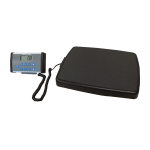 Health O meter Professional Remote Digital Scale, Black/Gray