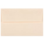 JAM Paper Booklet Invitation Envelopes, A8, Gummed Seal, 30% Recycled, Natural, Pack Of 25