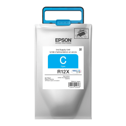 Epson R12X DuraBrite Ultra High-Yield Cyan Ink Cartridge, TR12X220