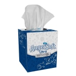 Angel Soft by GP PRO Ultra Professional Series 2-Ply Facial Tissue, Cube Box, White, 96 Tissues Per Box, 10 Boxes