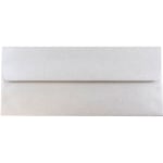 JAM Paper #10 Envelopes, Gummed Seal, Silver Stardream Metallic, Pack Of 25