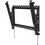 Peerless-AV SmartMount DS-MBZ647P Wall Mount for Menu Board - Black - Height Adjustable - 42in to 48in Screen Support - 100.31 lb Load Capacity - VESA Mount Compatible - 1