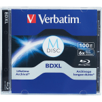 Verbatim M DISC BDXL - 6x - 100 GB - 1 Pack Jewel Case - 1pk Jewel Case