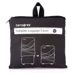 Samsonite Foldable Luggage Cover, 7 7/8inH x 7 1/8inW x 1 9/16inD, Black