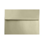 LUX Invitation Envelopes, A9, Gummed Seal, Silversand, Pack Of 500