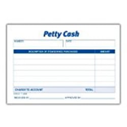 Rediform Prestige Money Receipt Book, 3 Part Carbonless, 7 5/8in x 8 1/2in, Set Of 100