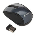 Verbatim Wireless USB Mini Travel Optical Mouse, Red