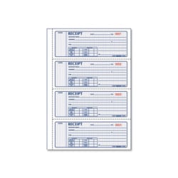 Rediform Money Receipt 2/Part Collection Forms - 50 Sheet(s) - 2 PartCarbonless Copy - 5in x 2 3/4in Sheet Size - White, Yellow - Assorted Sheet(s) - 1 Each