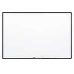 Quartet Nano Magnetic Dry-Erase Whiteboard, 36in x 48in, Aluminum Frame With Black Finish