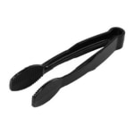 Cambro Camwear Plastic Tongs, 9in, Black