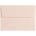 JAM Paper Booklet Invitation Envelopes, A6, Gummed Seal, Via Linen, 30% Recycled, Bright White, Pack Of 25