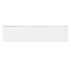 Partners Brand White Warehouse Labels, LH172, Magnetic Strips 1in x 4in, Case of 25