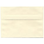 JAM Paper Booklet Invitation Envelopes, A7, Gummed Seal, 30% Recycled, Strathmore Natural White, Pack Of 25