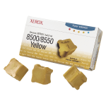 Xerox 8500 Phaser Yellow Solid Ink, Pack Of 3, 108R00671