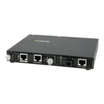 Perle SMI-1110-M1SC05U - Fiber media converter - GigE - 10Base-T, 100Base-TX, 1000Base-T, 1000Base-BX-U - RJ-45 / SC multi-mode - up to 1800 ft - 1310 (TX) / 1550 (RX) nm