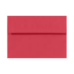 LUX Invitation Envelopes, A7, Gummed Seal, Holiday Red, Pack Of 50