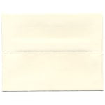 JAM Paper Booklet Invitation Envelopes, A2, Gummed Seal, Strathmore Natural White, Pack Of 25