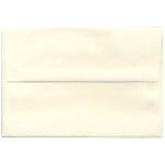 JAM Paper Booklet Invitation Envelopes, A8, Gummed Seal, Strathmore Natural White, Pack Of 25