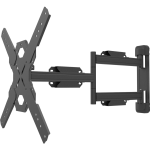 Line Kanto PS400 Wall Mount for Flat Panel Display - Black - 1 Display(s) Supported70in Screen Support - 88 lb Load Capacity - 100 x 100, 400 x 400, 100 x 150, 100 x 200, 150 x 100, 150 x 150, 200 x 100, 200 x 150, 200 x 200, 200 x 300, 200 x 400