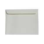 JAM Paper Booklet Strathmore Wove Envelopes, 9in x 12in, Gummed Seal, Strathmore Ivory, Pack Of 25