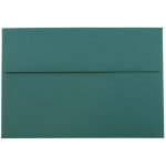 JAM Paper Booklet Invitation Envelopes, A8 Gummed Seal, Teal, Pack Of 50