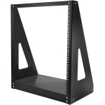 StarTech.com 2-Post 12U Heavy-Duty Desktop Server Rack, Small Open Frame 19in Network Rack for Home/Office IT Equipment, TAA Compliant - 12U 2-Post Open frame desktop rack unit for 19in servers/data/studio units