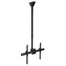 Mount-It! MI-509B Full-Motion Ceiling TV Mount For Screens 32 - 75in, 30inH x 14-1/2inW x 6inD, Black