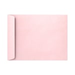 LUX Open-End 9in x 12in Envelopes, Peel & Press Closure, Candy Pink, Pack Of 50