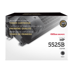 Office Depot Brand Remanufactured Black Toner Cartridge Replacement for HP 650A, OD650AB