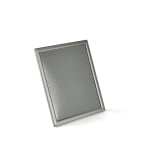 Azar Displays Steel Vertical/Horizontal Snap Frames, 8in x 10in, Silver, Pack Of 10