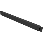 Vertiv Tool-less Blanking Panel - 1U| 19-inch| Black and Plastic| 200 pcs. - Plastic - Black - 1U Rack Height - 200 Pack - 19in Width