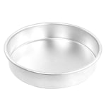 Martha Stewart Aluminum Round Pan, 9in, Silver