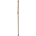 Brazos Walking Sticks Fitness Walker Oak Walking Stick, 58in, Brown