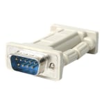 StarTech.com DB9 RS232 Serial Null Modem Adapter - Null modem adapter - DB-9 (M) to DB-9 (F) - NM9MF - Null modem adapter - DB-9 (M) to DB-9 (F) - for P/N: EC1S952, EC2S952, PCI2S232485I, PCI2S4851050, PCI2S5502, PEX4S953LP