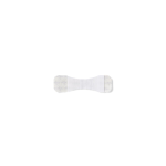 Medline Tube Securement Devices, Small, 1/16in x 3/16in, White, Pack Of 100