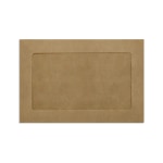 LUX #6 1/2 Full-Face Window Envelopes, Middle Window, Gummed Seal, Grocery Bag, Pack Of 50