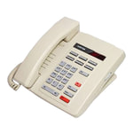 Aastra M8009 Corded Single-Line Phone, Ash, Refurbished