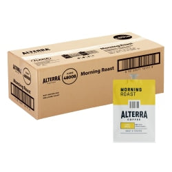 FLAVIA Coffee ALTERRA Single-Serve Coffee Freshpacks, Morning Roast, Carton Of 100