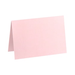 LUX Folded Cards, A6, 4 5/8in x 6 1/4in, Candy Pink, Pack Of 50