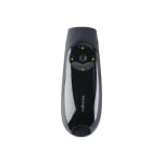 Kensington Presenter Expert Wireless Cursor Control with Green Laser - Presentation remote control - 4 buttons - RF - black