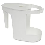 Genuine Joe Toilet Bowl Mop Caddy - 12 / Carton - White