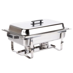 Hoffman Roll Top Stainless Steel Chafer With Handles, 13in x 14-1/8in